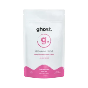 Pink Lemonade Delta 9 Ghost Gummies 1000mg | Premium Cannabis Edibles | Ghost Edibles