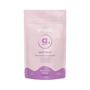 Rainbow Mintz Spirit Blend Ghost Gummies 7000mg | Premium Cannabis Edibles | Ghost Edibles