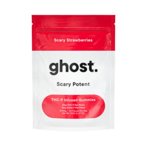 Scary Strawberries Reaper Blend Ghost Gummies 200mg | Premium Cannabis Edibles | Ghost Edibles